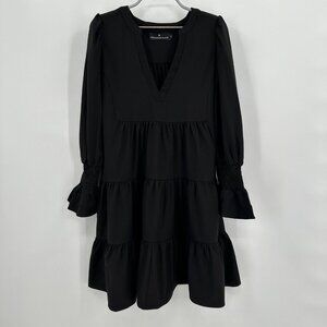 Pomander Place by Tuckernuck Black Stretch Crepe Kenzo M Swing Mini NWOT